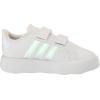 imageadidas Kids Grand Court 20 SneakersWhiteIridescentGrey