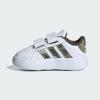 imageadidas Kids Grand Court 20 SneakersWhiteOlive StrataPutty Grey