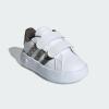 imageadidas Kids Grand Court 20 SneakersWhiteOlive StrataPutty Grey
