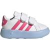 imageadidas Kids Grand Court 20 SneakersWhitePulse MagentaBlue