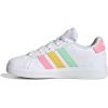 imageadidas Kids Grand Court 20 SneakersWhitePulse MintBeam Pink