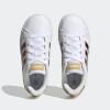 imageadidas Kids Grand Court 20 SneakersWhiteWhiteMatte Gold