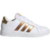 imageadidas Kids Grand Court 20 SneakersWhiteWhiteMatte Gold