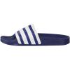 imageadidas Mens Adilette Slide SandalBlueWhite