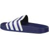 imageadidas Mens Adilette Slide SandalBlueWhite
