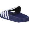 imageadidas Mens Adilette Slide SandalBlueWhite