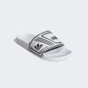 imageadidas Mens Adilette Slide SandalCloud WhiteChalk WhiteCore Black