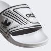 imageadidas Mens Adilette Slide SandalCloud WhiteChalk WhiteCore Black