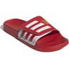 imageadidas Mens Adilette Slide SandalVivid Red Ftwr White Vivid Red