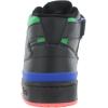 imageadidas Mens Forum Mid SneakerCore BlackCore BlackBold Bluemulticolored