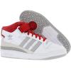 imageadidas Mens Forum Mid SneakerFootwear WhiteScarletGrey Two