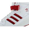 imageadidas Mens Forum Mid SneakerWhiteScarletwhite