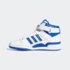 imageadidas Mens Forum Mid SneakerWhiteTeam Royal BlueWhite