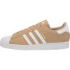 imageadidas Mens Superstar ShoeBeige ToneWhiteGold Metallic