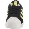 imageadidas Mens Superstar ShoeBlackPulse LimeWhite