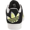 imageadidas Mens Superstar ShoeBlackPulse LimeWhite