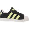 imageadidas Mens Superstar ShoeBlackPulse LimeWhite