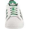 imageadidas Mens Superstar ShoeWhiteBlackGreen