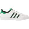imageadidas Mens Superstar ShoeWhiteBlackGreen