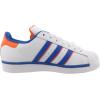 imageadidas Mens Superstar ShoeWhiteBlueOrange