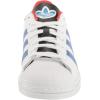 imageadidas Mens Superstar ShoeWhiteBright BlueRed