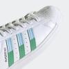 imageadidas Mens Superstar ShoeWhiteSemi Screaming GreenBlue Dawn