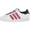 imageadidas Mens Superstar ShoeWhiteVivid RedSolar Yellow
