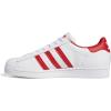 imageadidas Mens Superstar ShoeWhiteVivid RedWhite
