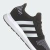 imageadidas Mens Swift Run Legacy SneakerBlackWhiteWhite