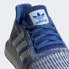 imageadidas Mens Swift Run Legacy SneakerBlueWhiteSky Tint