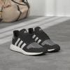 imageadidas Mens Swift Run Legacy SneakerCore BlackWhiteWhite