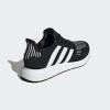 imageadidas Mens Swift Run Legacy SneakerCore BlackWhiteWhite