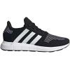 imageadidas Mens Swift Run Legacy SneakerCore BlackWhiteWhite