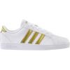 imageadidas NEO Advantage VS K Sneaker Little KidBig KidWhiteMatte GoldBlack