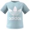 imageadidas Originals Baby Boys Trefoil TeeAlmost BlueWhite
