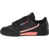 imageadidas Originals Kids Continental 80 ShoeCore BlackSignal CoralFtwr White