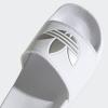 imageadidas Originals Mens Adilette Lite SlideWhiteWhiteMatte Silver