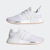 imageadidas Originals Mens NMDr1 SneakerWhiteWhiteGum