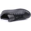 imageadidas Originals Mens Stan Smith SneakerCore BlackBlackBlack