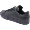 imageadidas Originals Mens Stan Smith SneakerCore BlackBlackBlack