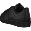 imageadidas Originals Mens Superstar Classic Low Top Sneaker ShoeBlack Core BlackCore BlackCore Black