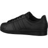 imageadidas Originals Mens Superstar Classic Low Top Sneaker ShoeBlack Core BlackCore BlackCore Black