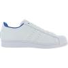 imageadidas Originals Mens Superstar Classic Low Top Sneaker ShoeCloud WhiteCloud WhiteRoyal Bluewhite