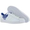 imageadidas Originals Mens Superstar Classic Low Top Sneaker ShoeCloud WhiteCloud WhiteRoyal Bluewhite