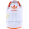 imageadidas Originals Mens Superstar Classic Low Top Sneaker ShoeCloud WhiteImpact OrangeBeam Yellowwhite