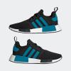 imageadidas Originals Mens Superstar Classic Low Top Sneaker ShoeCore BlackActive TealCloud White