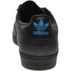 imageadidas Originals Mens Superstar Classic Low Top Sneaker ShoeCore BlackCore BlackBluebird