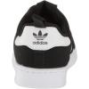 imageadidas Originals Mens Superstar Classic Low Top Sneaker ShoeCore BlackWhiteGold Metallic