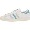 imageadidas Originals Mens Superstar Classic Low Top Sneaker ShoeCream WhitePreloved BlueGrey One
