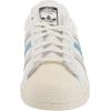 imageadidas Originals Mens Superstar Classic Low Top Sneaker ShoeCream WhitePreloved BlueGrey One